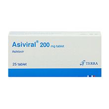 ASİVİRAL 200 MG 25 TABLET
