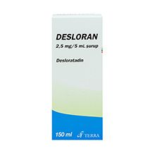 DESLORAN 2,5 MG/5 ML 150 ML ŞURUP
