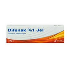 DİFENAK %1 50 G JEL