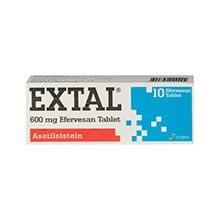 EXTAL 600 MG 10 EFERVESAN TABLET