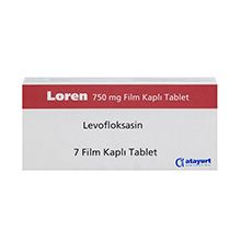 LOREN 750 MG 5 FİLM KAPLI TABLET