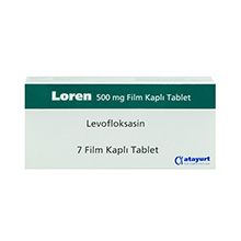 LOREN 500 MG 7 FİLM KAPLI TABLET